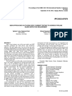 Ipc2022-87676 New Approaches in Utilizing Eddy Current Testing To Address Pipeline