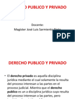 Derecho Publico y Privado