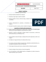 Buenas Prácticas de Seguridad Salud Ocupacional