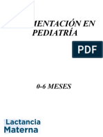 Alimentacion en Pediatría