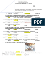 Diagnostic Examination Contemporary Philippine Arts From The Regions