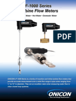 F 1000 Turbine Catalog Sheet