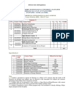 JNTUA R20 B.Tech - Artificial Intelligence Data Science III IV Year Draft Course Structure Syllabus