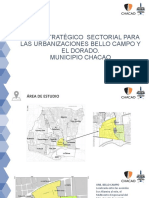 Plan Estratégico Sectorial Bello Campo - El Dorado. Chacao