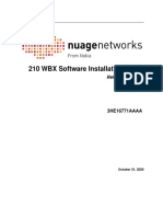 Nuage 210 WBX Software Installation Guide