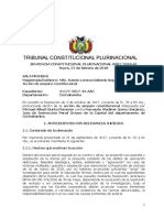 Sentecia Constitucional 007