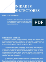 Unidad V FOTODETECTORES