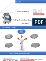 Sistemas de Distribución: Calidad de Energía