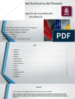 Investigación de Una Selección de Plásticos - M3