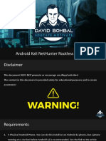 Android Kali NetHunter Install - V3