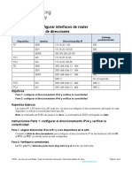 1.4.7 Packet Tracer Configure Router Interfaces Es XL