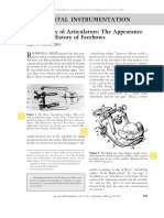 Starcke. The History of Articulators - The Appearance and Early History of Facebow. (2000)