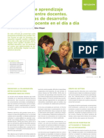 Estructuras de Aprendizaje Colaborativo Entre Docentes Oportunidades de Desarrollo Profesional Docente en El Dia A Dia Au308122036