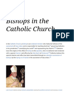 Bishops in The Catholic Church