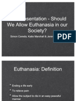 Euthanasia ToK