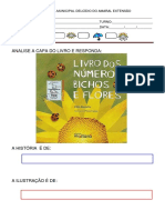 Atividades Livro Dos Números Bichos e Flores