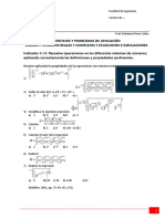 Ejercicios para I Unidad 2022 II Indicador I 1 Versión 3