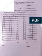 RSPM Scoring Key and Response Sheet