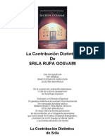 La Contribución Distintiva de Sri Rupa Gosvami