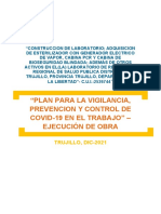 Plan Covid Obras-Ioarr. Ejecucion de Obra