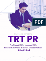 Simulado TRT PR - Oficial de Justiça Avaliador