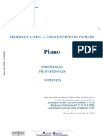 E. Profesional 2º-3º-4º-5º-6º PIANO