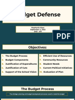 Benchmark - Budget Defense