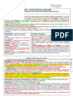 Tema 8 Sociología de La Religión