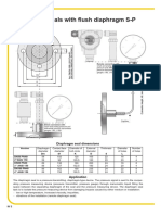 Flanged Seals With Flush Diaphragm S-P