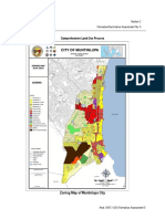 Comprehensive Land Use Process in The City of Muntinlupa