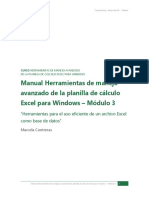 Módulo 3 - Manual Excel Avanzado