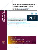 Exponential Operators and Parameter Differentiation in Quantum Physics