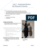 7 - Moment of Inertia