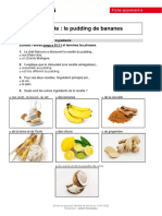 A2 Recette Pudding Apprenant