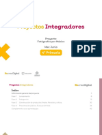 Ficha Didáctica - Proyecto Integrador - Cuarto Grado, Junio