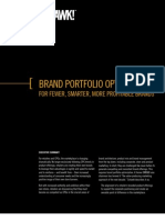 Schawk-Brand Portfolio Optimization