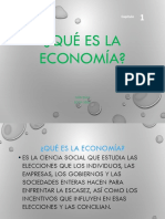 Qué Es La Economía