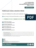 Chatbots para Ventas y Atención Al Cliente: Uses of Chatbots For Sales and Customer Service