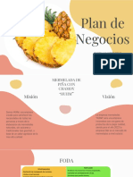 Plan de Negocios Mermelada