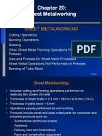 Chapter 20-Sheet Metalworking