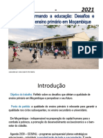 Transformando A Educacao Desafios e Perspetivas Do Ensino Primario em Mocambique 14-06-21