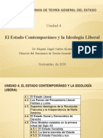 Unidad 4 El Estado Contemporaneo y La Ideologia Liberal