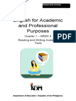 English For Academic and Professional Purposes Module 4