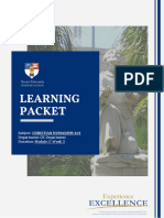 CH401 MODULE 3 - Learning Packet