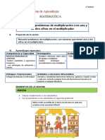 Multiplicacion de 1 y 2 Cifras