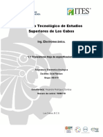 2.1 Transistores Hoja de Especificaciones