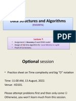 Lecture 7 ESO207 O (N Logn) Algorithm For Local Minima in Grid and Proofs of Correctness