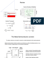 The Metal-Semiconductor Junction