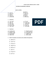 Factores de Conversión