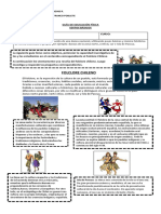 Guía Educación Física 6tos Básicos Folclore PDF